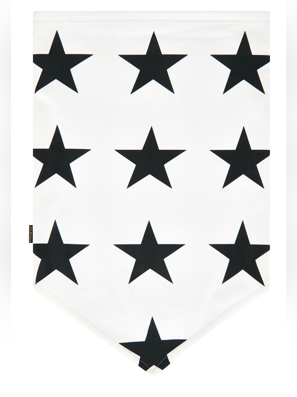 Goldbergh GIULIETTA neckwarmer Gaiter White Black Star Stars Gaitor Neck Warmer